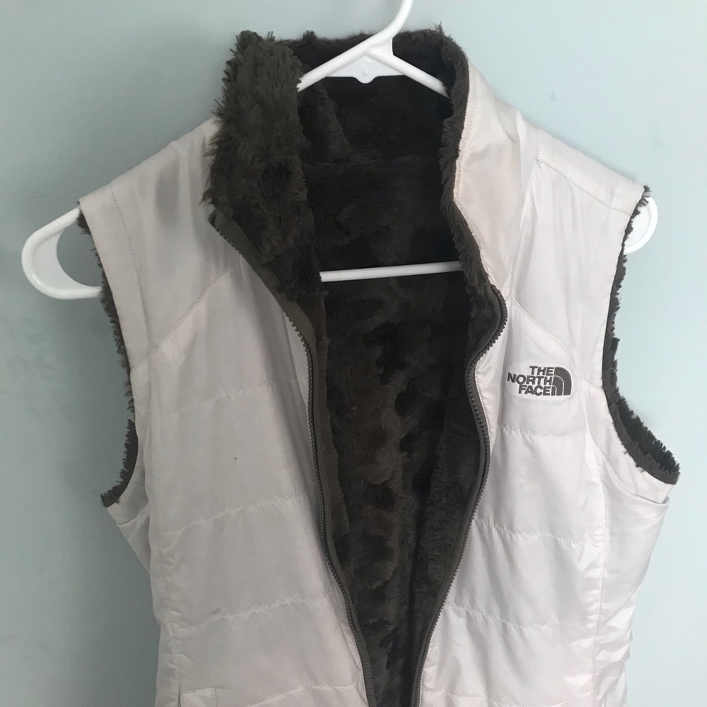 North face reversible vest